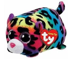 Meteor TY Teeny Tys pliušinis spalvotas leopardas JELLY, 42163