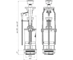 Tycner Compact tualeto išleidimo vožtuvas [5/30]