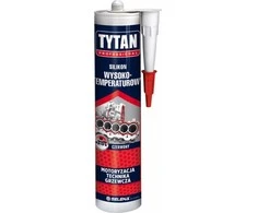 Tytan DAUG TEMPERATŪRA SILICON 280ML Raudonas
