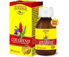 Tzmo Ayurmed, Coughend, With Sugar, Anti-Dry Cough, Syrup, 100 ml Unisex