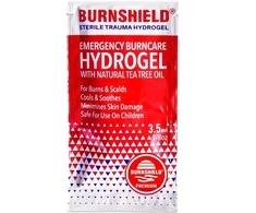 Tzmo Nudegimų gydymas Burnshield hidrogelis 3,5 ml sterilus nudegimų pleistras (871001)