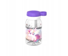 U-grow buteliukas su šiaudeliu CAMPUS 450 ml Vienaragis Švytintis 107480065411