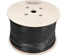 Digitus Professional U/UTP cat.5e PE kabelis lauko sausas juodas Fca DK-1511-V-5-OD /500m/