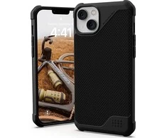 UAG Urban Armor Gear dėklas METROPOLIS LT suderinamas su MagSafe, skirtas IPHONE 14 Plus kevlar juodas