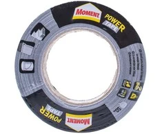 Lipnioji juostelė MOMENT POWER TAPE, 50 m × 50 mm, sidabrinė
