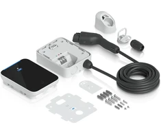 Ubiquiti Baltas, Juodas Poliwęglan (PC) Ściana 1 Wbudowany wyświetlacz 4,32 cm (1.7'') (UC-EV-Station-Lite)