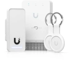 „UBIQUITI G3“ PRADINIŲJŲ RINKINYS. PAPRASTAS, VISKAS VIENAME RINKINYS, SKIRTAS VIENOMS DURIMS VALDYTI VIENU SKAITYTUVU. PALAIKO SKLANDŲ NUSTATYMĄ IR „APPLE TOUCH PASS“, KAD SKIRTA MODERNIAI IR SAUGIAI PRIEIGOS KONTROLEI.