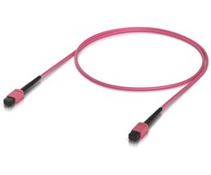 Ubiquiti šviesolaidinis kabelis OM4 MPO/UPC 1 m Rožinė (UACC-OFC-MA-MPMP-1M)