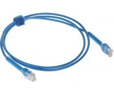 Ubiquiti U-Cable-Patch-1m-RJ45-BL | Patchcord LAN | UniFi Komutacinis kabelis, 1m, Cat6, Mėlyna