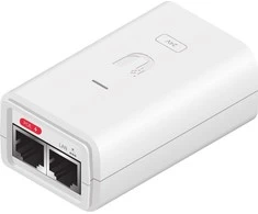 Ubiquiti PoE-Injektor 24V, 7W, Gigabit - baltas
