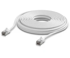 Ubiquiti UACC-Cable-Patch-Outdoor-C6A-12M-W Baltas Cat6a tinklo kabelis