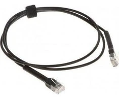 Ubiquiti U-Cable-Patch-1m-RJ45-BK | Patchcord LAN | UniFi Komutacinis kabelis, 1m, Cat6, Juodas