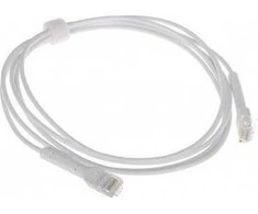 „Ubiquiti UBNT UniFi Ethernet Komutacinis kabelis“ [2 m, Cat6, UTP, ligna, baltas]