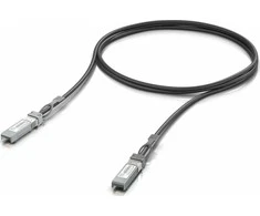 Šakotuvas Ubiquiti UACC-DAC-SFP28-1M InfiniBand/fibre optic cable Juodas