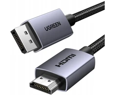 Ugreen DisplayPort-HDMI kabelis DP123 4K 30Hz, 1,5m