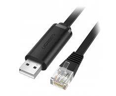 Ugreen Kabelis konsolowy USB do RJ45 Ugreen CM204, 3m (juoda)