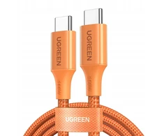Ugreen Kabelis USB-C UGREEN L502 PD 5A 1m (oranžinė)