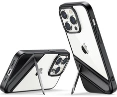 Ugreen Udėklas telefonui žalios spalvos LP635 Kickstand Protective Hard with Gel Frame and Built-in su stoveliu Apple iPhone 14 Pro dėklas telefonui juodos spalvos (90926)