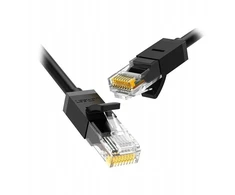 Ugreen NW102 Okrągły kabelis sieciowy RJ45, Cat.6, UTP, juoda, 25 m (20167)