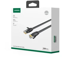 Kabelis RJ45 Ugreen NW102 Cat.6, 30m, płaski (juoda)