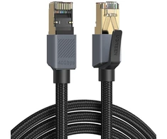 Ugreen Patchcord NW343 Cat.8, F/FTP, 5m, juoda (85731)