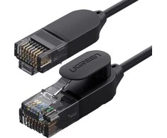 UGREEN NW122 Ethernet kabelis RJ45 Cat.6A UTP 10m - Juodas