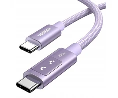 Ugreen Uno L509 USB-C į USB-C laidas, 100 W, 2 m (violetinis)