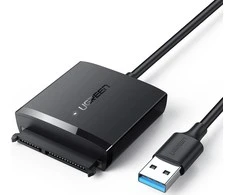 UGREEN adapteris HDD 2.5 "ir 3.5" SATA į USB 3.0 - Juodas