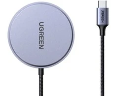 UGREEN W703 magnetinis belaidis įkroviklis, „MagSafe W703“, 15 W, 1,5 m