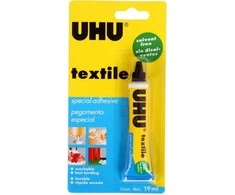 Tekstiliniai klijai UHU, 19ml