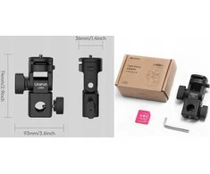 Ulanzi Adapteris Laikiklis Do Statyw Studyjny 12mm 16mm Na Aparat Kamera Lampa 1/4" Iso / La04