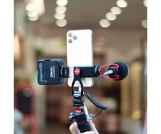 Telefono laikiklis - ULANZI ST-10 Aliuminis 360 laipsnių sukimosi laikiklis 55-87 mm įrenginiams