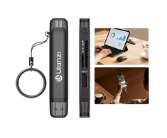 Ulanzi CR1 3in1 kortelių skaitytuvas USB 3.0 / USB-C SD TF MicroSD / 150–200 Mb/s / CR1 / SKU:x117