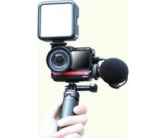Apšvietimo Įranga - Ulanzi VL81 Mini LED Video Light 3200-5500K Rechargeable