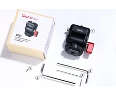 Ulanzi Profesionali 3D 360 galvutė monitoriui su 1/4'' sriegiu / Quick / CO01