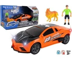 Pro Eximp Gatvės beprotybė – oranžinis sportinis automobilis