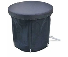 Oem Foldable portable inflatable bathtub 75 x 75 cm juodas