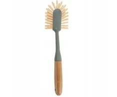 Ultra Clean Bamboo Indų plovimo šepetys su bambuko rankena, 28 x 7 x 6 cm