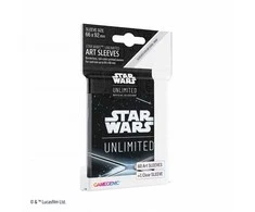 Ultra Pro „Gamegenic: Star Wars Unlimited“ – piešinių dėklai – juodos spalvos kortelės nugarėlė