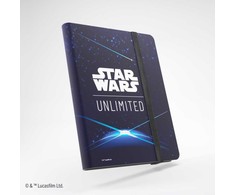 Ultra Pro Gamegenic: Star Wars Unlimited Card Game - 18-Pocket Album - Card Back Mėlyna