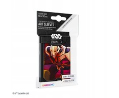 Ultra Pro „Gamegenic: Star Wars Unlimited“ – piešinių rankovės – generolas Grievusas