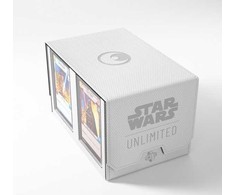 Ultra Pro „Gamegenic: Star Wars Unlimited“ – dviejų denių kapsulė – balta/juoda