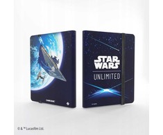 Ultra Pro Gamegenic: Star Wars Unlimited Card Game - 18-Pocket Album - Card Back Mėlyna