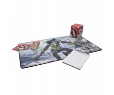 Ultra Pro: Magic the Gathering – Fallout – Juodas siuvinėtas žaidimų kilimėlis – V.A.T.S.