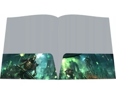 Ultra-Pro Ultra-Pro: Necron Codex Aligned – duomenų lapų ir rodyklės kortelių segtuvas