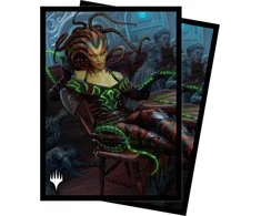 „Ultra-Pro“: „Magic the Gathering“ – „Outlaws of Thunder Junction“ – matinės kortų kaladės apsauginės rankovės – „Vraska, the Silencer“ (100 vnt.)