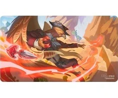 Pelė „Ultra-Pro Ultra Pro“: „Magic the Gathering“ – „Thunder Junction“ teisės aktai – žaidimų kilimėlis – raudona