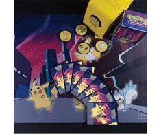 Pokémon 4 kišenių albumas kortelėms Ultra Pro – Pikachu ir draugai
