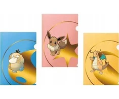 Ultra Pro Pokémon turnyriniai aplankai 3 vnt. – Psyduck, Eevee, Dragonite (A4)