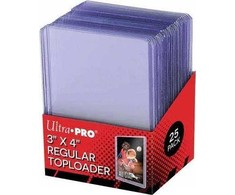 Ultra PRO Toploader 3"x4" 35pt, 100 vnt – kolekcinėms kortoms